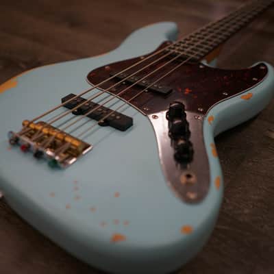 AIO J-Bass Relic - Sonic Blue image 6