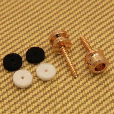 099-4914-200 (2) American Series Strap Buttons Felt Guitar & Bass