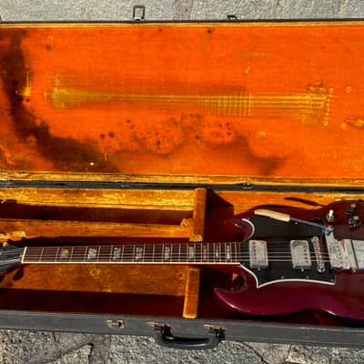 Gibson SG Standard 1968 - Cherry Vibrola image 22