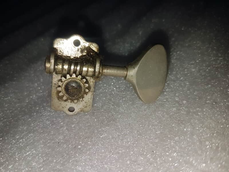 60's YAMAHA GUITAR TUNER NICKEL image 1