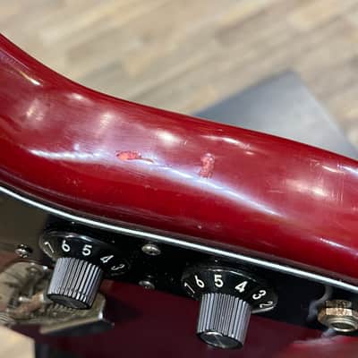 Fender Musicmaster with Rosewood Fretboard 1978 - Red image 23