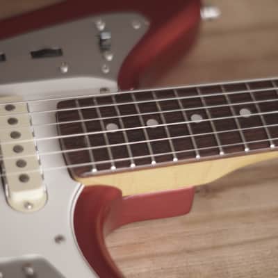 ✹ Vintage Fender Jaguar CIJ ~1997 - Candy Apple Red Matching Headstock Dyna O Serial Crafted in Japan image 14