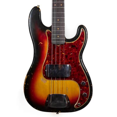 Fender 1964 Precision Bass, Sunburst image 2
