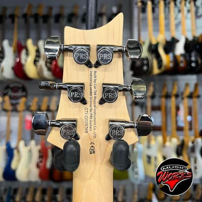 Prs   Se Ce24 Sandblasted Limited Ed Satin Blue image 5