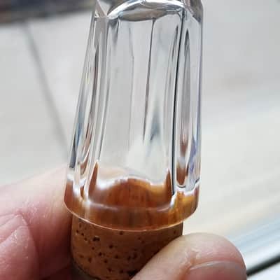 Pomarico GG special  1950 vintage crystal clarinet mouthpiece image 8