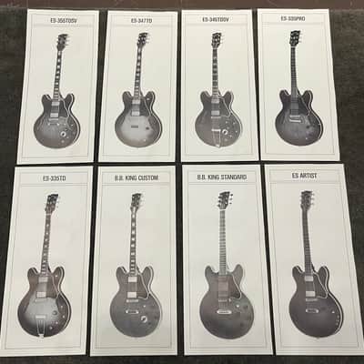 Gibson Thinline Series Brochure 1980’s imagen 3