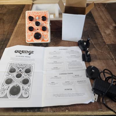 Orange Acoustic Pedal – Box & Power Supply image 9