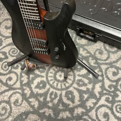 Schecter Rob Scallon Signature C-7 Multiscale 2022 - Present - Satin Dark Roast image 4