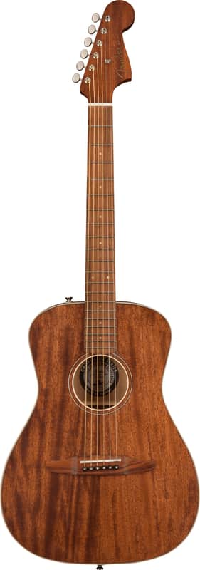 Fender Malibu Special with Bag, All Mahogany, Pau Ferro Fingerboard - Natural image 1