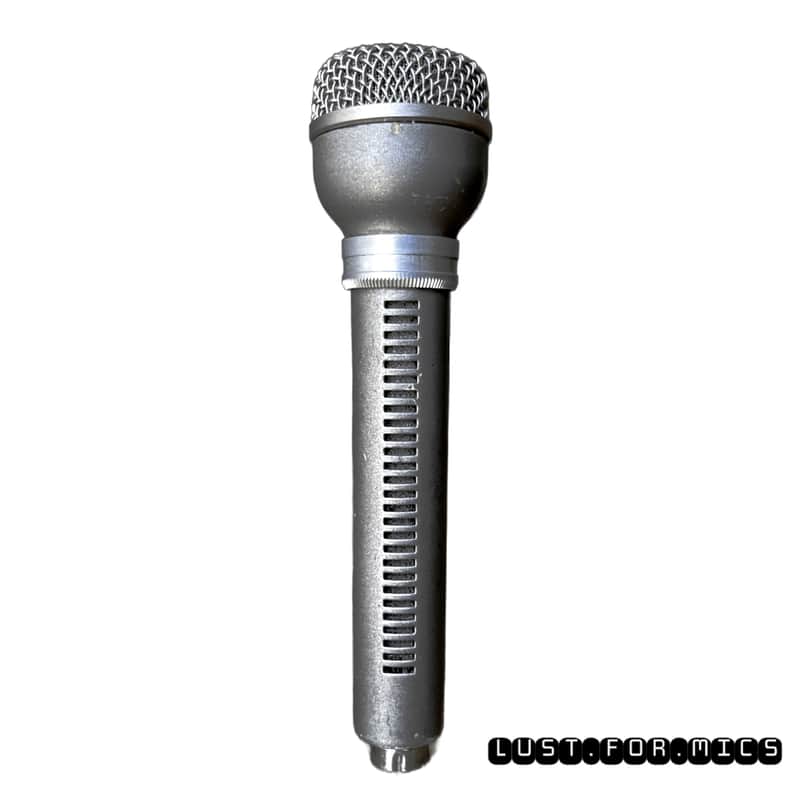 AKG D 19 C •Serviced• @lust.for.mics • Cardioid Dynamic Microphone 1960s - Video in the description -Nickel image 1
