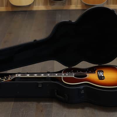 Minty! 2023 Gibson Custom Shop SJ-200 Deluxe Acoustic Guitar Rosewood Burst + OHSC image 21