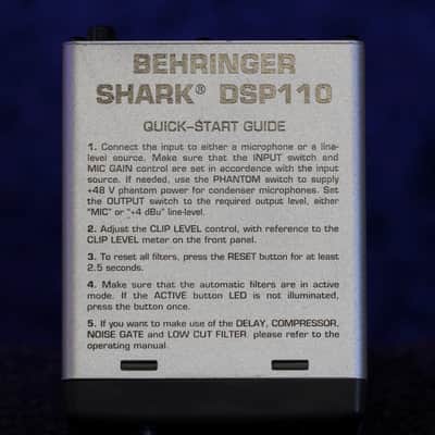 Behringer SHARK DSP110 image 6