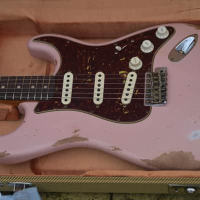 Fender Custom Shop '63 Stratocaster, Heavy Relic, Custom Order - Shell Pink image 16