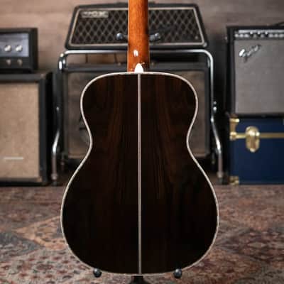 Martin Custom Shop Style 45 OM-14F Acoustic Guitar - Brazilian Rosewood/Adirondack Spruce with Hardshell Case image 11