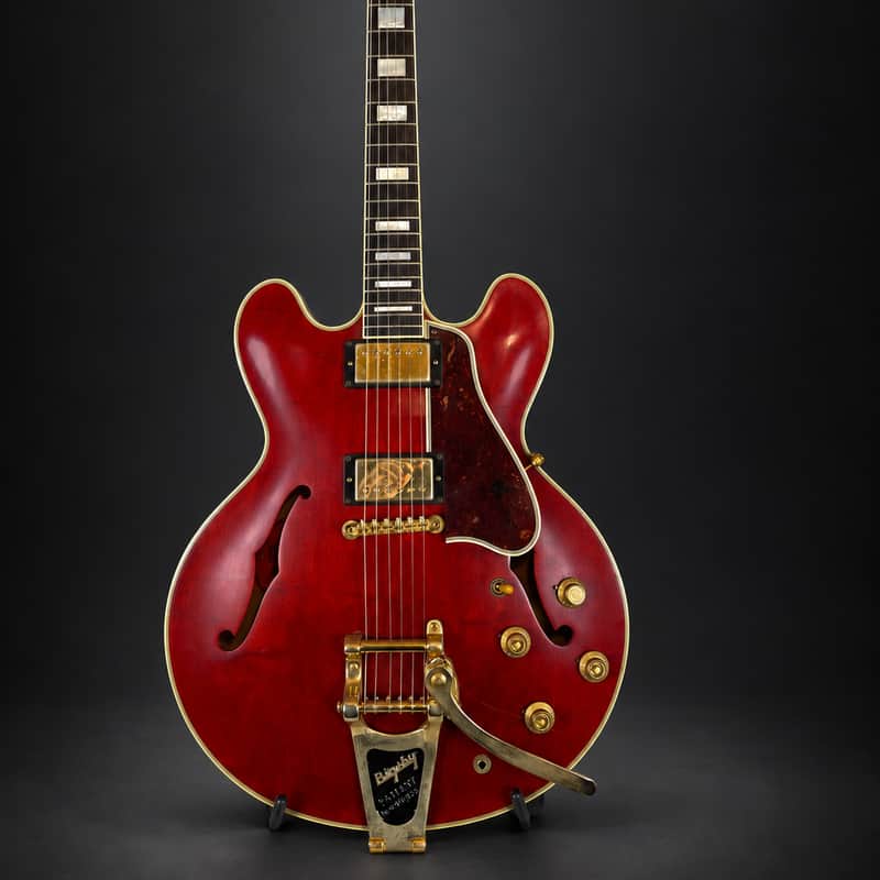 Gibson ES-355 VOS mit Bigsby, HB051M 2010 - Antique Faded Cherry