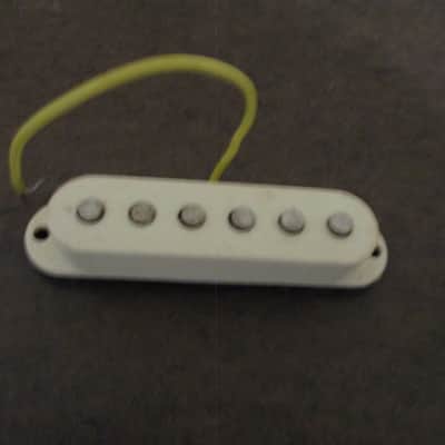 Fender Electric Guitar Pickup & Cover 3.2K 1990s/2000s - White Cover image 2