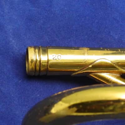 Selmer Paris Grand Prix model 20 Bb trumpet 1950 Lacquered Brass image 4