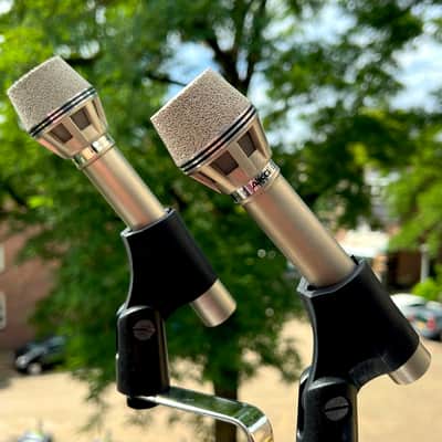 SERVICED 1970's AKG D190E Dynamic Cardioid Microphone Pair Bild 3