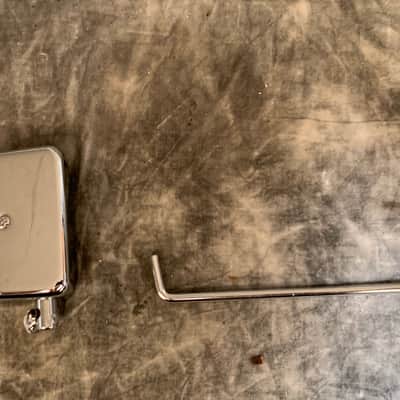 Japanese Tremolo tailpiece  Chrome NOS Teisco Zenon Kingston Kawai Guyatone image 1