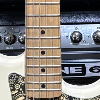 Fender Jimmie Vaughan Tex-Mex Signature Stratocaster 1996 - Present - Olympic White image 3