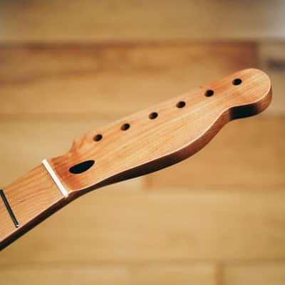 Telecaster Neck – Roasted Maple | 21 Stainless Steel Frets | Nitro Satin Finish | Bone Nut image 3