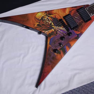 DEAN Dave Mustaine VMNT V electric GUITAR Peace Sells graphic NEW w/ CASE image 4