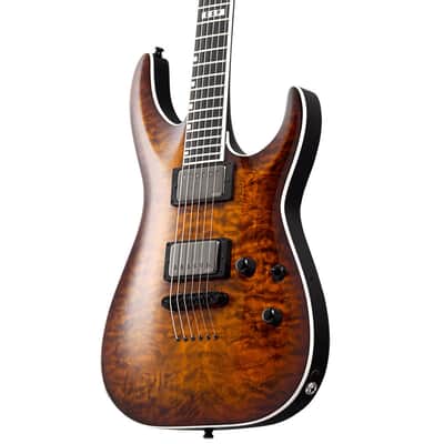 ESP E-II Horizon NT-II Tiger Eye Sunburst image 5