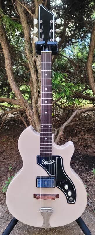SUPRO KINGSTON, VINTAGE 1960's, LIGHT PINK/ WHITE, RES-O-GLASS image 1