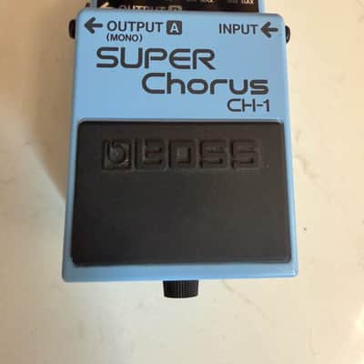 Boss CH-1 Super Chorus (Dark Gray Label) 2001 - Present - Blue image 2