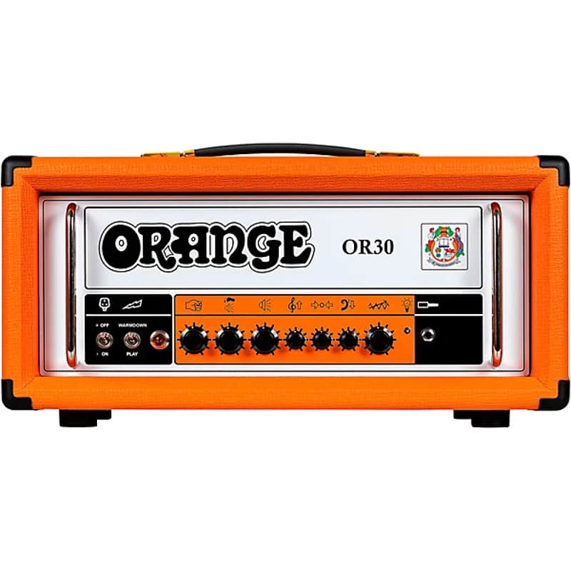 Orange - OR30-H-30-V3 - Tube Amplifier Head - 30W - 1-Channel - Orange image 1