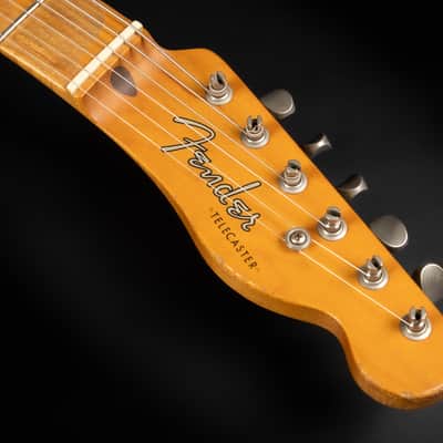 2008 Fender Road Worn '50s Telecaster with Maple Fretboard - 2-Color Sunburst | Vintage Aged Relic Nitro Finish 3.19kg | Case image 8