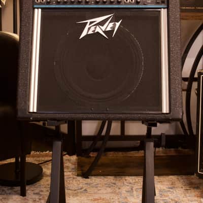 Used Peavey Bandit 112 "Teal Stripe" 1x12" Combo Guitar Amplifier image 2