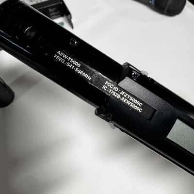 Audio-Technica 5000 Series Dual Wireless Microphone System – AEW-R5200 w/ 2 Handhelds – 541–566 MHz image 8