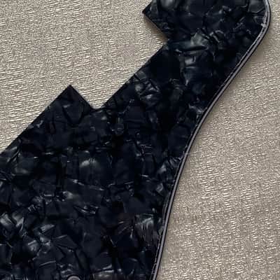 Custom For 1964 Epiphone Casino Style Guitar Pickguard,4 Ply Black Pearl & E Logo image 4