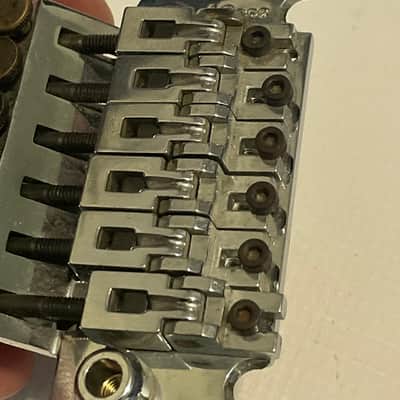 1980's Era Original Floyd Rose Made in Germany Chrome Tremolo Bridge Vibrato Kramer Model Guitar image 21