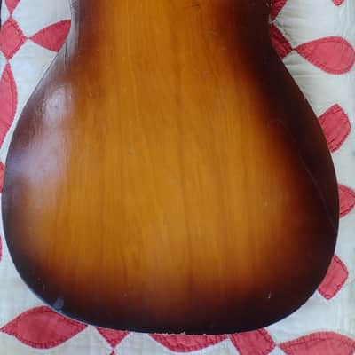 Vintage Kay Silvertone Model 319.12089 Acoustic Parlor Guitar image 3
