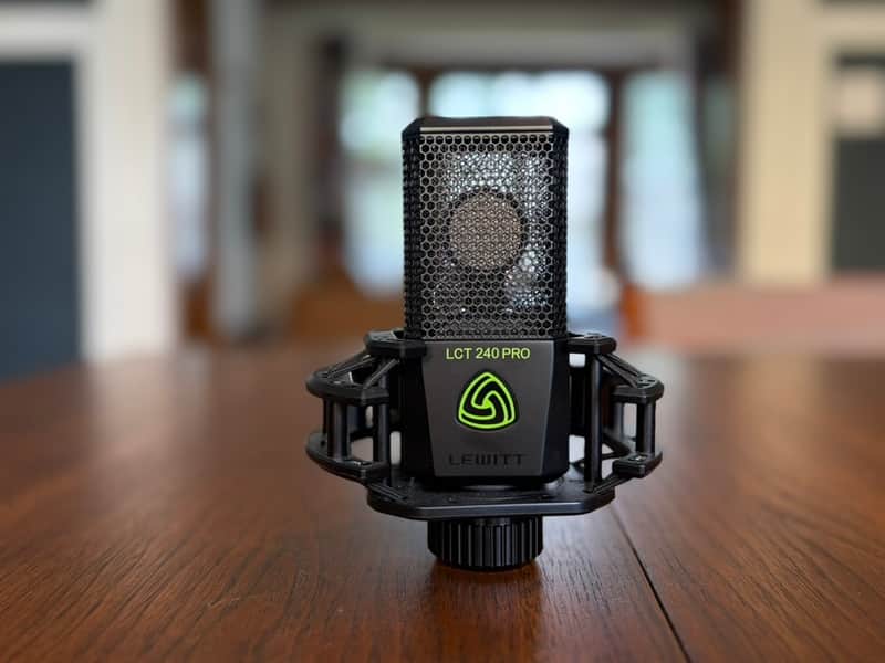 Lewitt LCT-240-PRO-BLK Large-Diaphragm Condenser Microphone