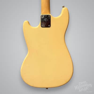 Fender Musicmaster Bass 1978 - Olympic White image 4
