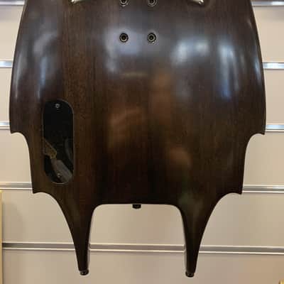 elyra VLAD  special custom guitar made in Germany - one-of-a-kind - brown - single piece worldwide image 3