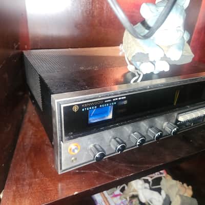 Kenwood KR-5150 Stereo 1970 - Silverface metal box image 2