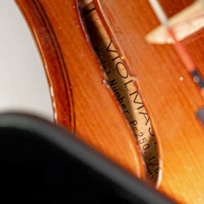 Carlo Robelli Violmaster P-250 1/8 Student Viola – Case, Bow & Accessories image 8