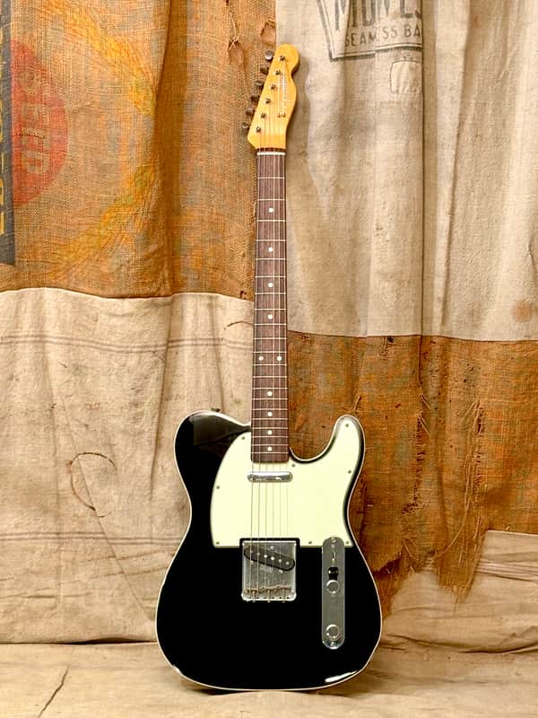 Fender MIJ Traditional 60's Telecaster Custom 2019 - Black image 1