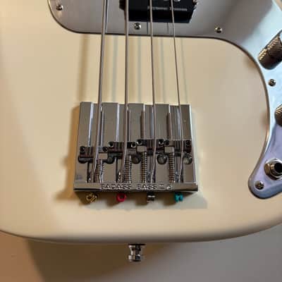 Kirk Bass Guitars Custom Shop Precision Bass 2026 - Flat Aged White image 3