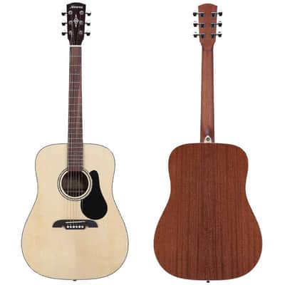 Alvarez RD26 Regent Dreadnought Acoustic Guitar w/Deluxe Gigbag Natural image 1
