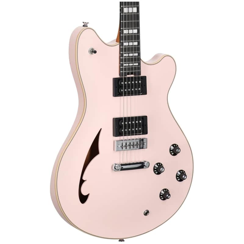 EVH Eddie Van Halen SA-126 Special Electric Guitar (with Case), Shell Pink image 1