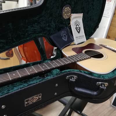 Guild D-40E Natural Satin Made in USA image 8