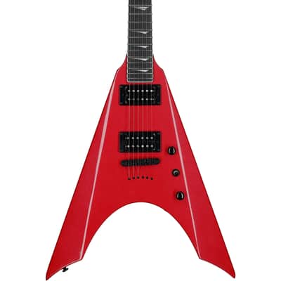 Kramer Nite-V Electric Guitar, (with Gig Bag), Crimson Red Metallic image 5