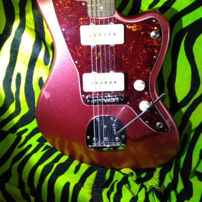 Custom Jazzmaster Tribute - Sparkling Burgundy Relic w/ Soul to Burn image 18