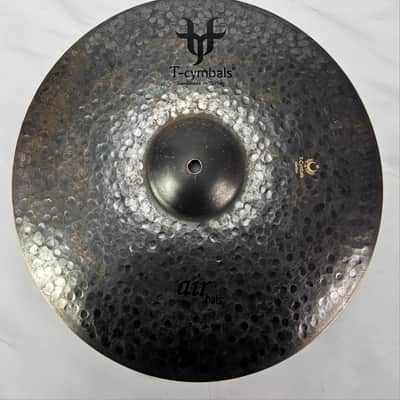T-Cymbals 15" Air Hi-Hat Cymbal 2020s - Raw Hammered image 3