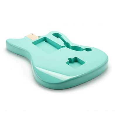 Finished Alder Jazzmaster/ Offset Guitar Body - Seafoam Green image 1